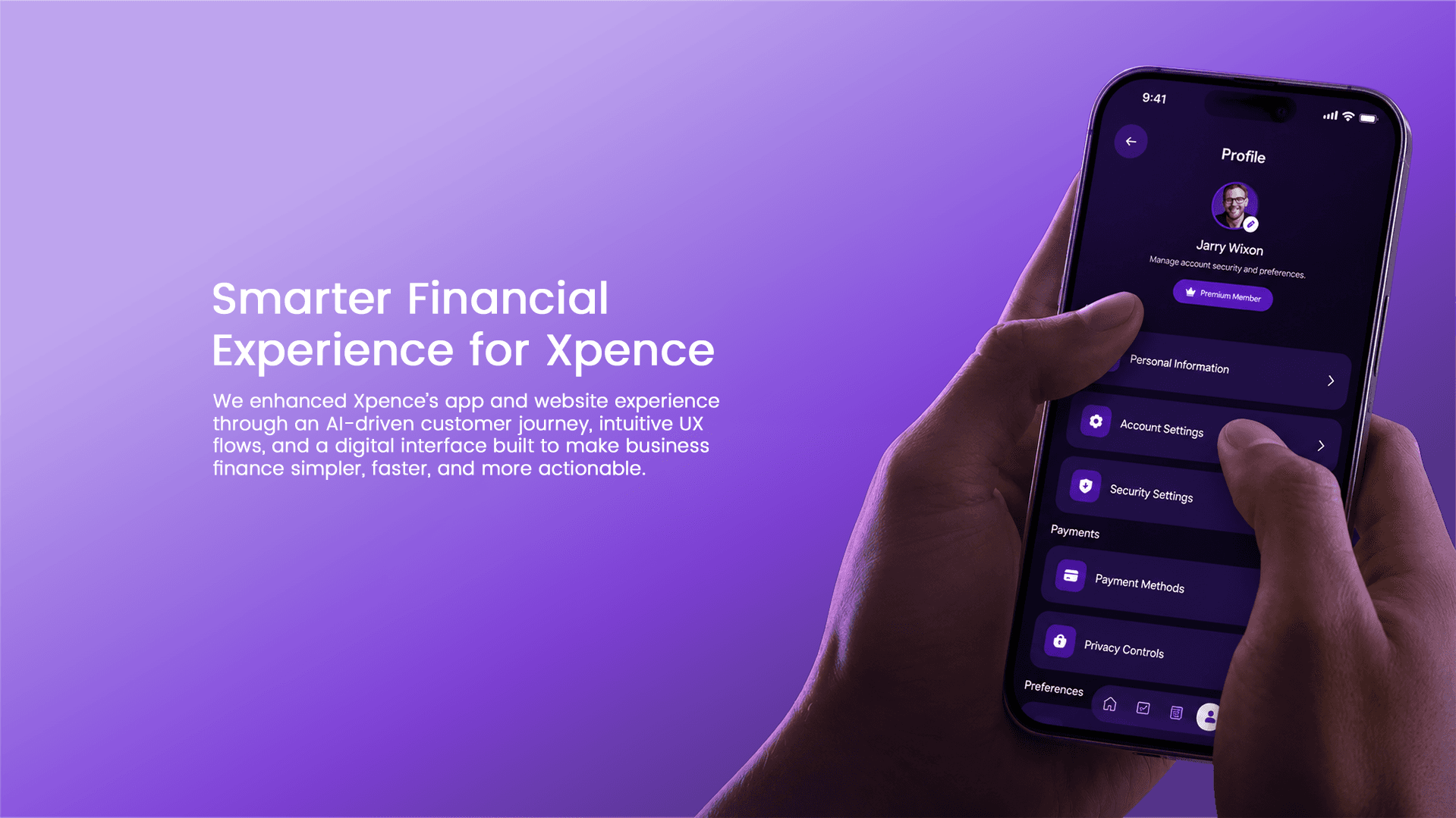 Xpence smarter financial experience